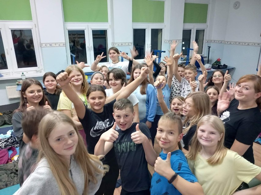 Szkoła w Borzyminie zorganizowała nocną integrację