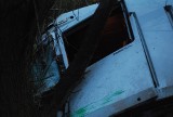 Wypadek w Witaszycach: Zderzenie dwóch tirów. Droga jest zablokowana [ZDJĘCIA]