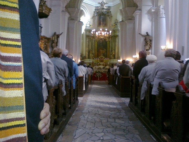 Relikwie św. Jana Marii Vianneya w grodziskiej Farze.
Fot. Justyna Bartkowiak