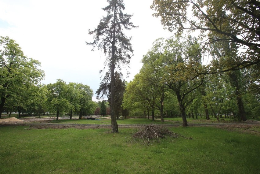 Remont Parku im. Fusińskiego przy ulicy Kresowej w Sosnowcu