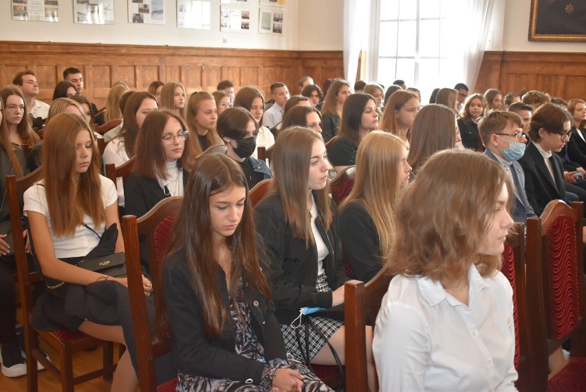 Rozpoczęcie roku szkolnego 2021/22 w I Liceum Ogólnokształcącym w Pleszewie