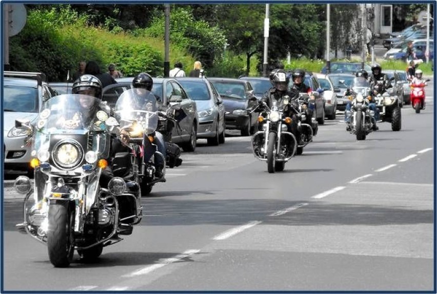 Motocykliści w drodze do dzieci.fot. Mariusz Reczulski