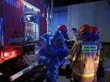 Nocna akcja strażaków w Jaśle. Przegrzewał się zbiornik z chemikaliami. Było niebezpiecznie. Istniała groźba wybuchu [ZDJĘCIA]