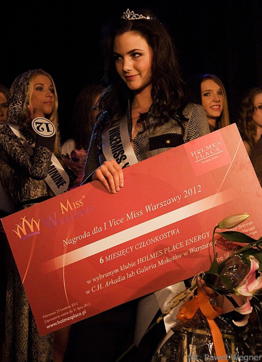 Gala wyborów Miss Warszawy 2012