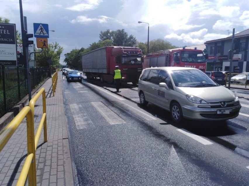 Do groźnego wypadku doszło po godzinie 13 na skrzyżowaniu w...