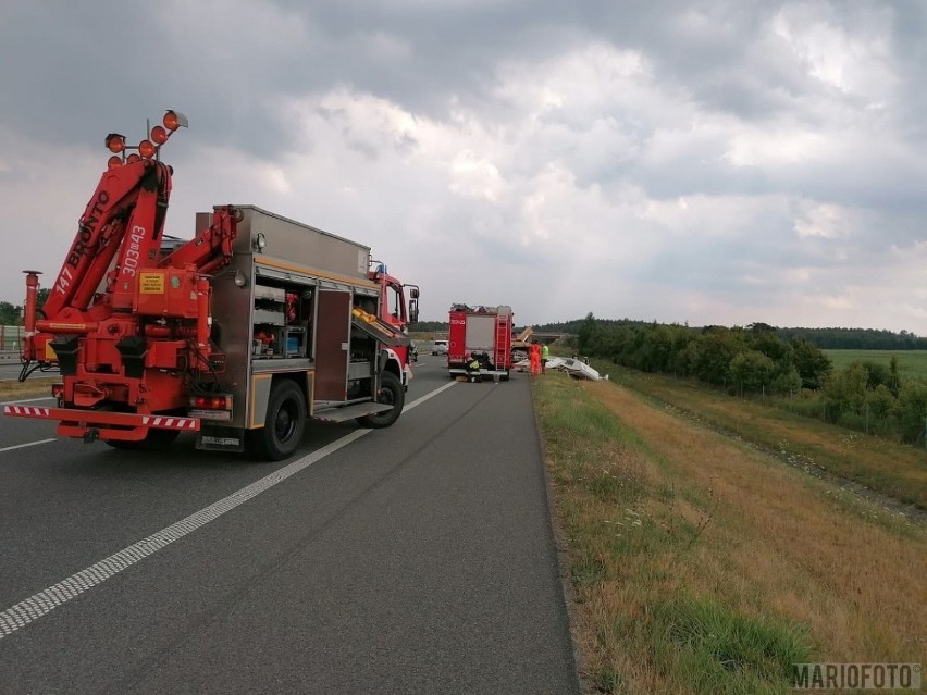 Choć zdarzenie wyglądało groźnie, nikt w nim nie ucierpiał.