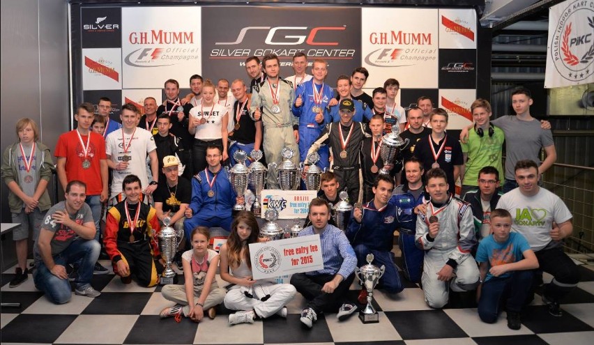 Złotowianin na Polish Indoor Kart Championship