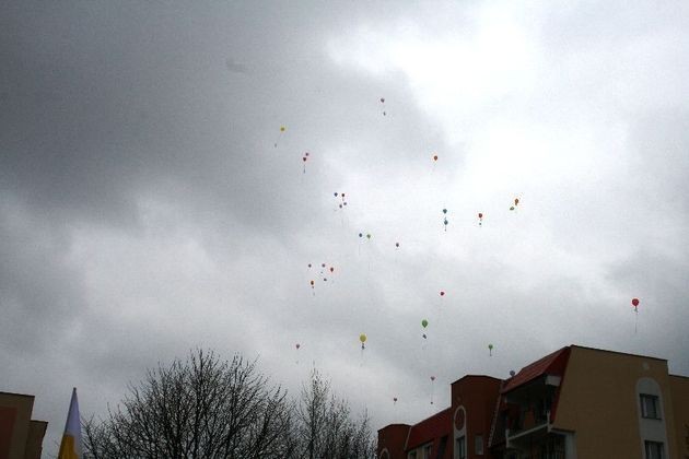 Balony lecą do Jana Pawła II