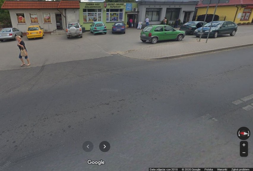 Przyłapani przez Google Street View na ulicach Osieka w powiecie brodnickim. Rozpoznajesz kogoś na zdjęciach? 