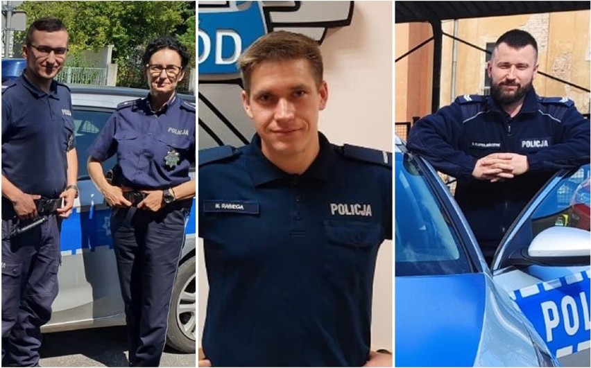 Bohaterowie z policji w Trzebnicy