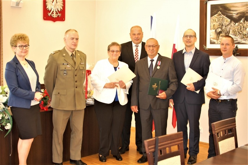 Borek Wielkopolski. Otrzymali medale „Za zasługi dla obronności kraju” [ZDJĘCIA] 