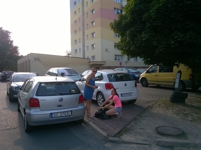 Częstochowa: Problem mieszkańców bloku przu ulicy Armii Krajowej