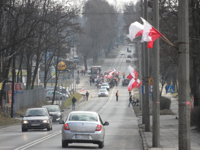 Żołnierze wyklęci Jaworzno. Marsz ulicami miasta [ZDJĘCIA]