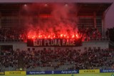 Kibice podczas meczu KKS Kalisz - Widzew Łódź. ZDJĘCIA