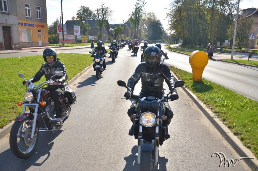 Parada motocyklowa w Zawierciu 4 10 2014