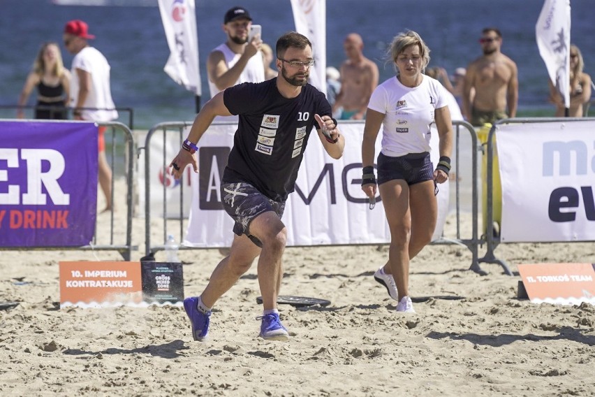 Zawody Cross Mixed Zone Gdańsk 2021 rozgrywane były na plaży...