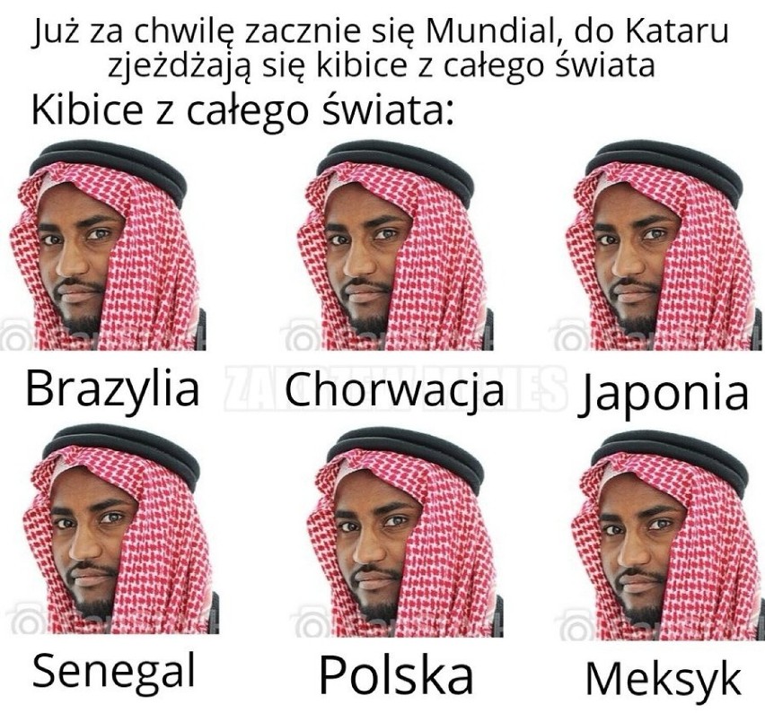 Najlepsze MEMY o Mistrzostwach Świata w Katarze. Intenet śmieje się z mundialu i polskiej kadry