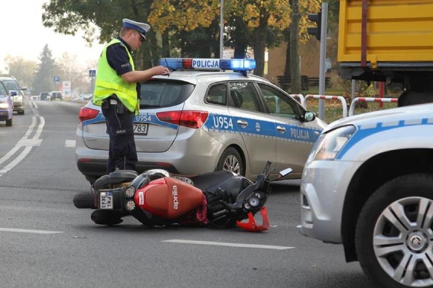 W czwartek około godziny 14.00 w Wolsztynie na skrzyżowaniu...