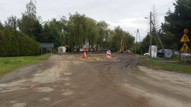 To zdjęcie wykonaliśmy 4 października koło południa. Od strony szpitala plac budowy był pusty, nic się nie działo