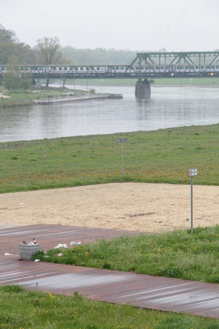 Miejska plaża w Opolu