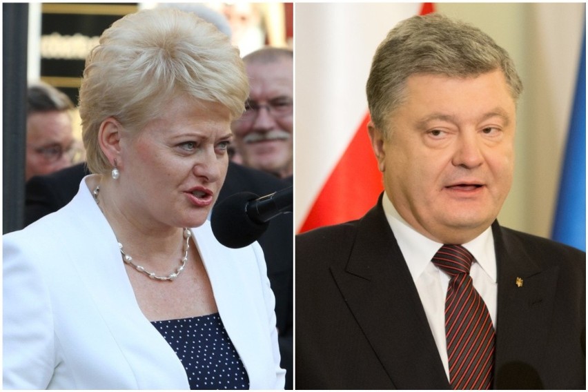 Dalia Grybauskaitė i Petro Poroszenko