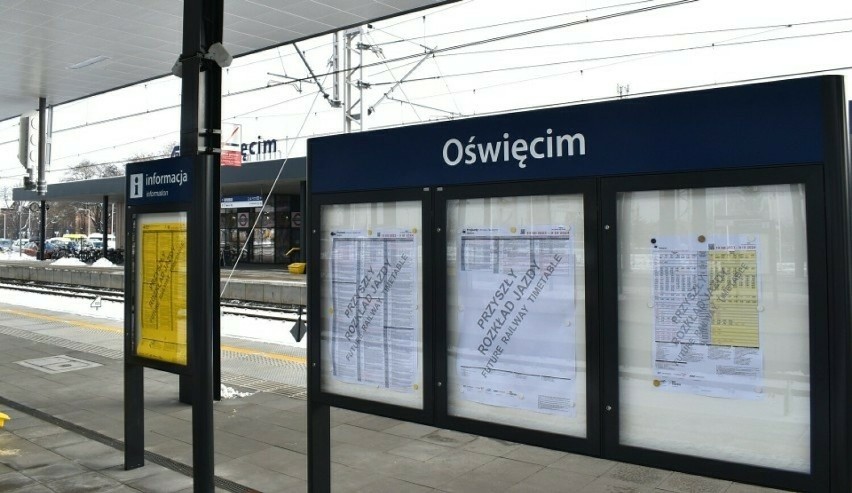 W nowym rozkładzie pociągów od 10 grudnia z Oświęcimia do...
