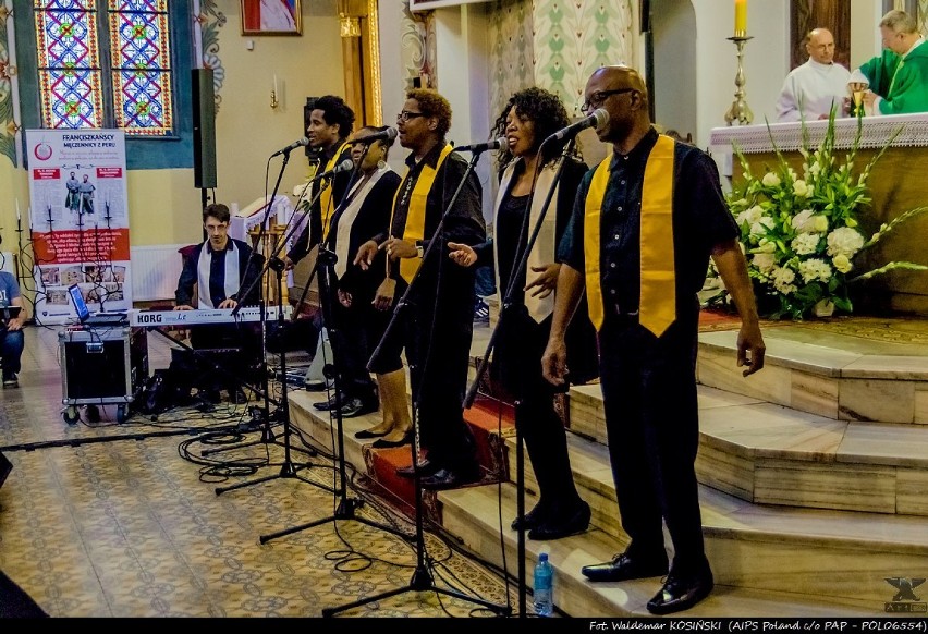 Kwidzyn: Black International Gospel Singers wystąpili w kościele św. Trójcy [ZDJĘCIA]