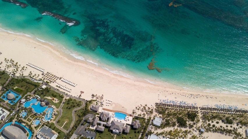 W Punta Cana znajduje się najwięcej hoteli i niemal każdy ma...