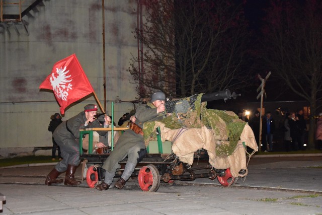 Bój o Cukrownię - widowisko historyczne w Żninie