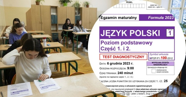Próbną maturę piszą w Krakowie m.in. uczniowie XLIII Liceum Ogólnokształcącego