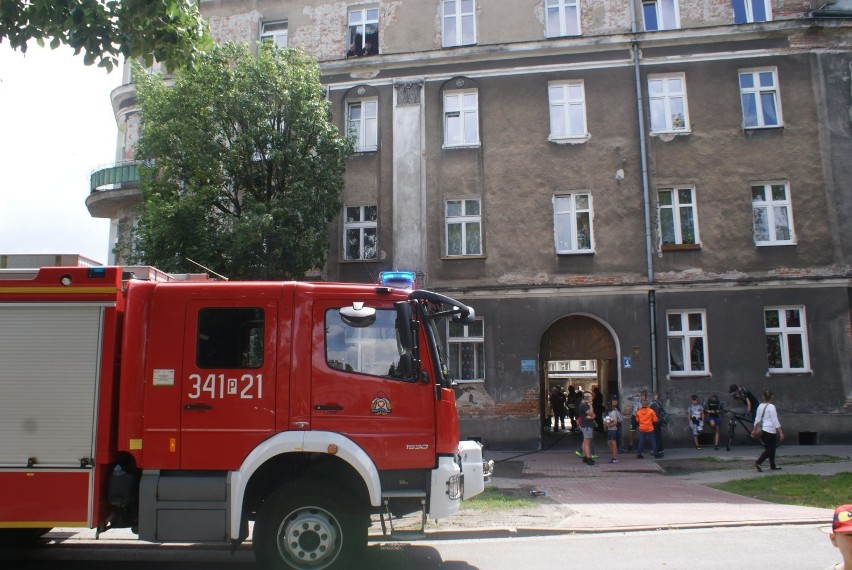 Pożar w kamienicy na ulicy Czaszkowskiej. Ktoś podpalił...