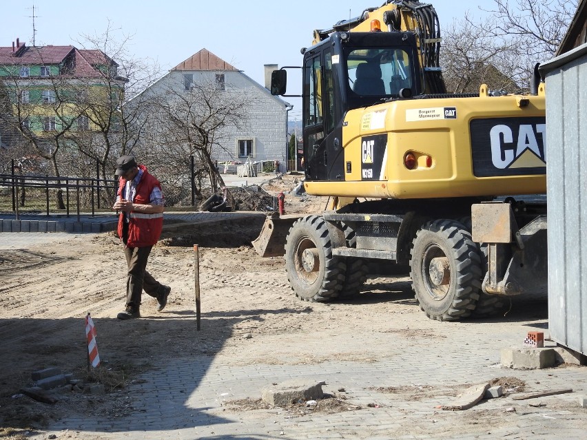 Budowa ulicy Putry rozpoczęła się kilka dni temu