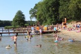 Uwaga! W Lginiu nad jeziorem Lgińsko obowiązuje zakaz kąpieli. Wydał go sanepid