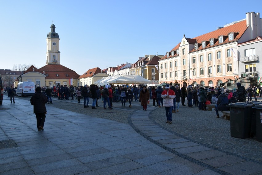 Na Rynku Kościuszki odbyły się dzisiaj obchody 100-lecia...