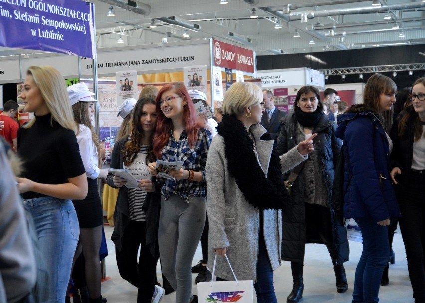 Targi edukacyjne w Lublinie. Wybierz zawód dla siebie (ZDJĘCIA)