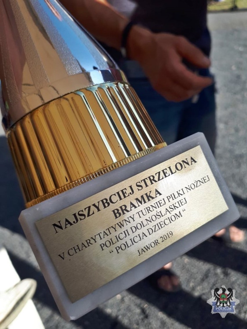 Policjanci z Wałbrzycha wygrali charytatywny turniej w Jaworze