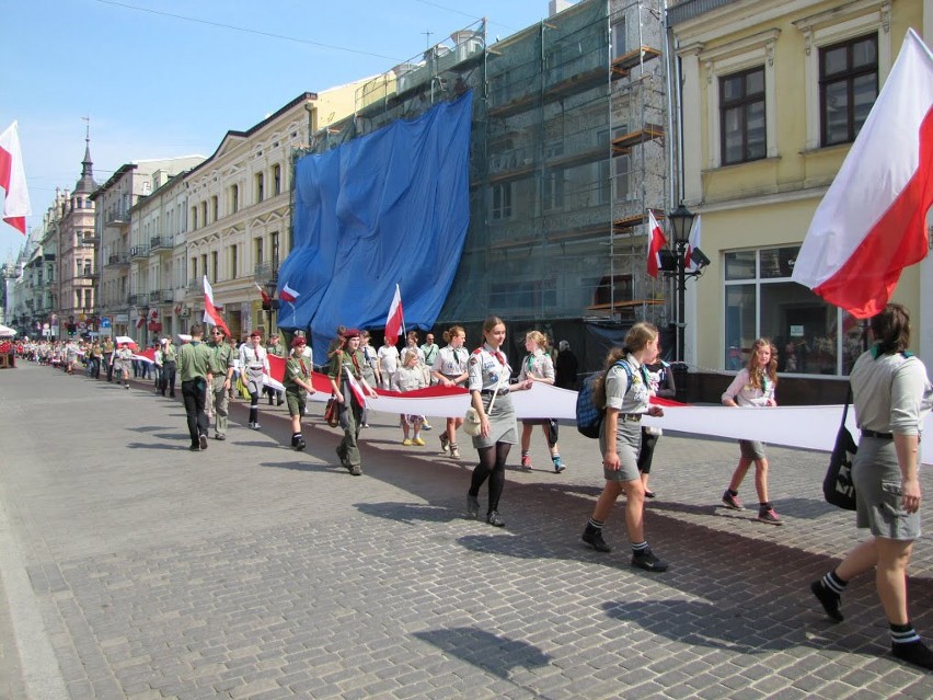 Święto Flagi RP w Łodzi