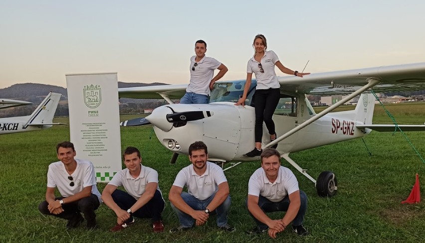 Studenci z chełmskiej PWSZ zostali mistrzami Polski w lataniu precyzyjnym i lądowaniu