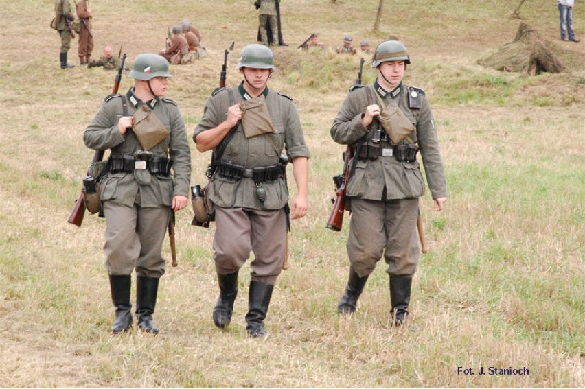 Patrol wojsk niemieckich. Fot. Jarosław Stanioch