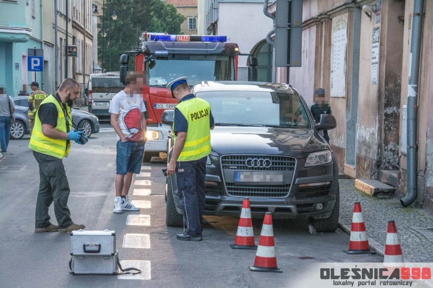 Zmarła ośmiolatka potrącona przez auto w centrum Oleśnicy