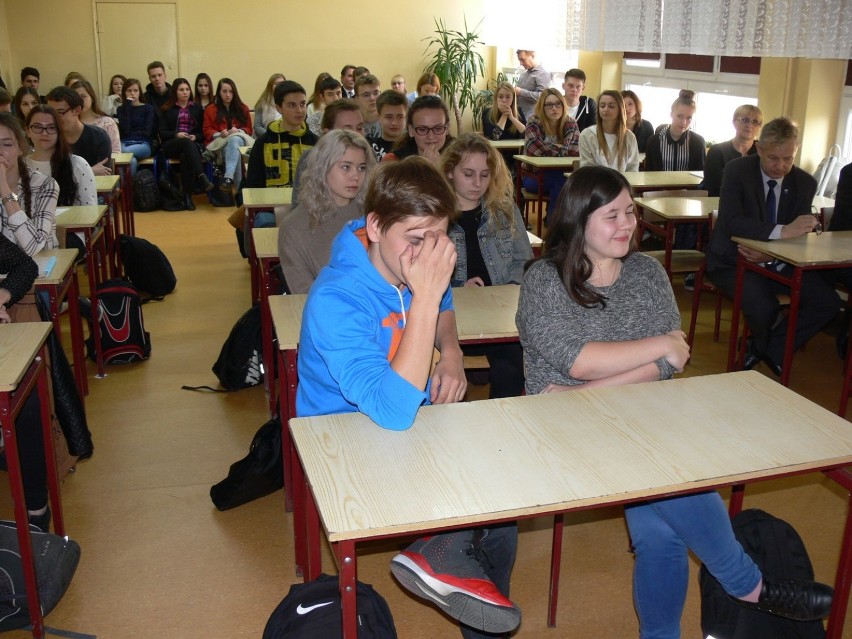 Uczniowie w słoweńskim Mariborze