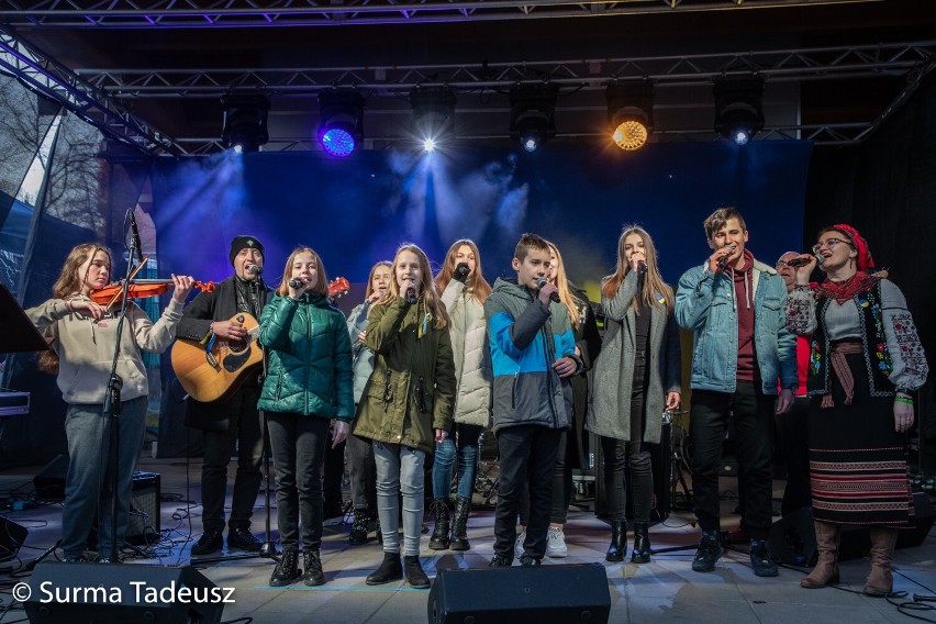 13 marca w Stargardzie odbył się koncert na rzecz uchodźców...
