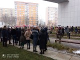 Zadymienie w budynku Sądu Rejonowego w Toruniu, ewakuowano ludzi [zdjęcia]
