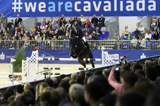 Cavaliada 2017 w Lublinie. To było prawdziwe święto jeździectwa

Cavaliada 2017 odbywała się w weekend i cieszyła się dużym zainteresowaniem mieszkańców Lublina. Jak podali organizatorzy, codziennie rywalizację na lubelskim parkurze, umiejscowionym w hali Targów Lublin, obserwowało ponad 1500 osób.