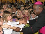Biskup z Afryki dziękował młodym dębiczanom
