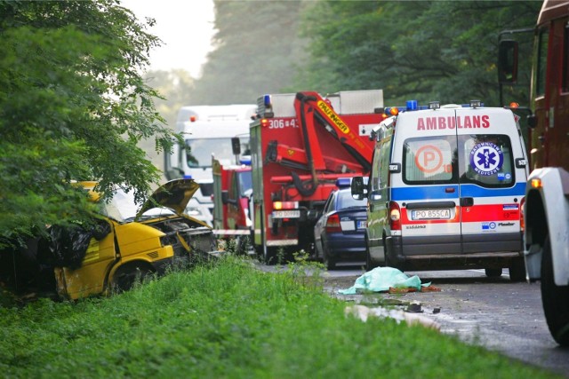 Do tragicznego wypadku doszło na drodze krajowej nr 5 na wysokości miejscowości Wilcze.