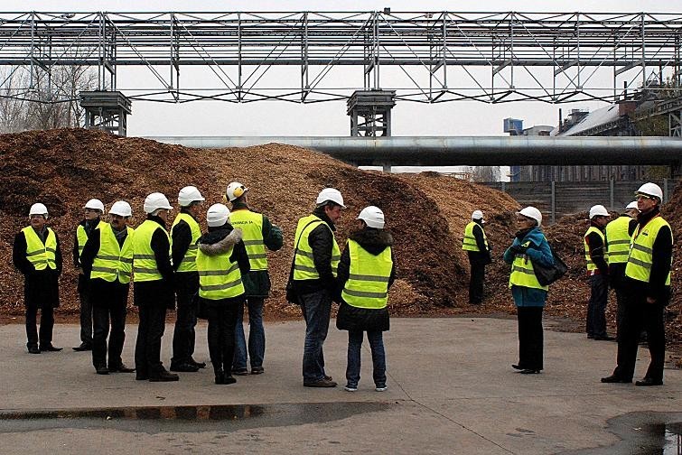 skladowisko biomasy w EC Czechnica