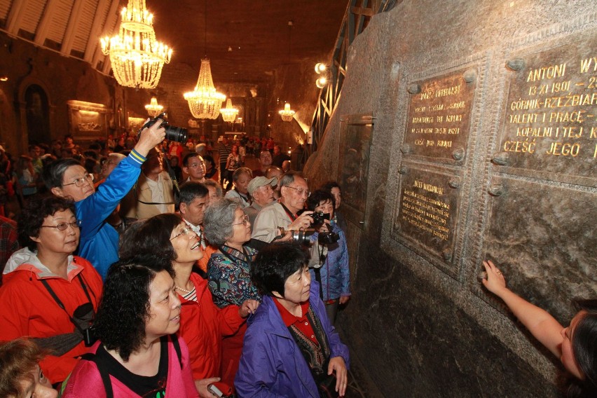 Do podziemnej Wieliczki zawitali goście ze 175 krajów....