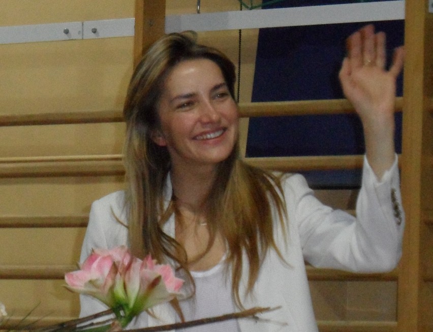 Kamilla Baar 8 marca 2013 r. w Tychach, w swojej dawnej...