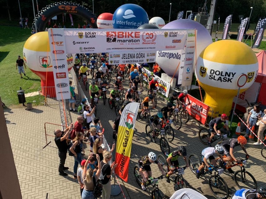 Bike Maraton 2020 w Jeleniej Górze. Tłumy rowerzystów na trasie! [ZDJĘCIA]